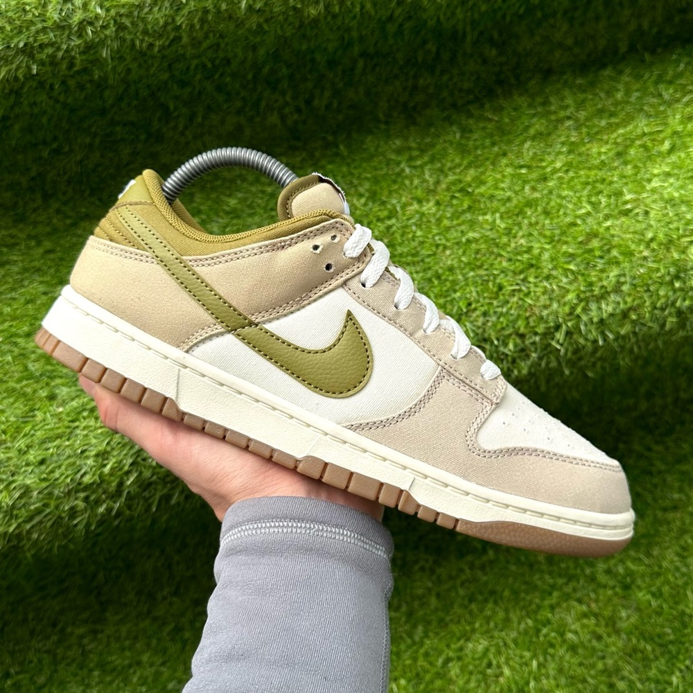 Nike Dunk Low Men Sail Pacific Moss-Cream II Shoes Brand New authentic 9 US